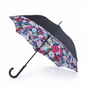 Fulton Bloomsbury Ladies Automatic  Walking Umbrella (Vibrant Floral)