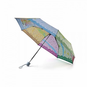 Fulton London Brollymap Compact Folding Umbrella