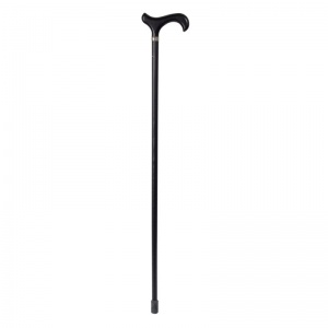 Ladies' Black Derby Cane with Crystal Collar