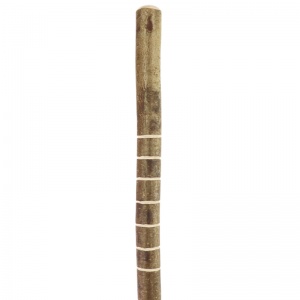 Traditional Hazel Wood Scout Staff with Water Depth Level Markings