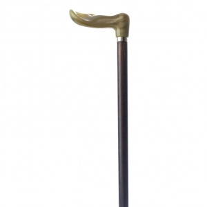 Imitation Horn Fischer Handle Walking Stick