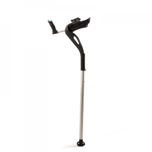 M+D Adjustable Forearm Crutch Cane Alternative (Black)