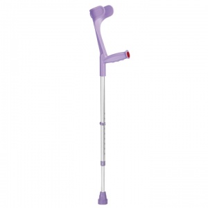 Ossenberg Open-Cuff Adjustable Lilac Crutch