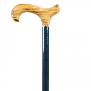 Prestige Blue Derby Beech Wood Walking Stick