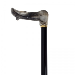 Right-Handed Moulded Orthopaedic Handle Walking Cane