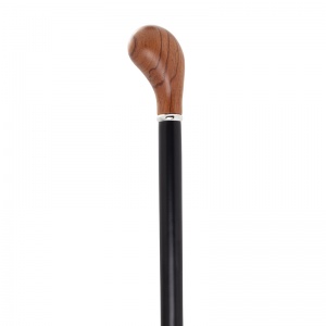Rosewood Pistol Grip Walking Stick