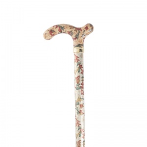 Slimline Extending Cream Floral Chelsea Cane