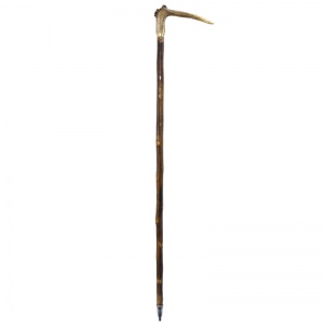 Staghorn Coronet Handle Walking Stick