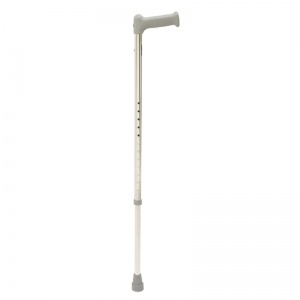 Trulife Adjustable Aluminium Walking Stick in Silver or Red