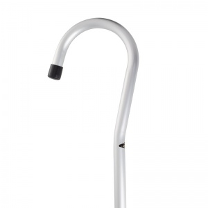 Aluminium Shepherd's Crook Walking Stick (4' 6'')