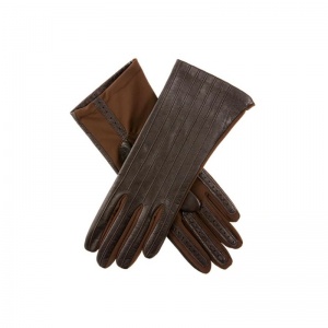Dents Olivia Women's Leather & Elastane Driving Gloves PARCHMENT Dents Olivia Women's Leather & Elastane Driving Gloves PARCHMENT