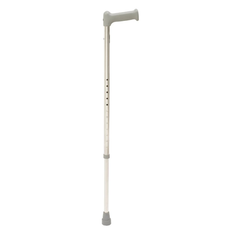 Trulife Adjustable Aluminium Walking Stick in Silver or Red