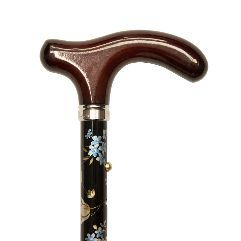 Ultra Petite Folding Walking Stick WalkingSticks.co.uk