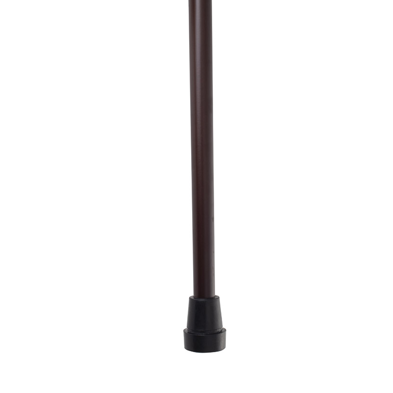 Brown Escort Crutch Handle Wooden Walking Stick