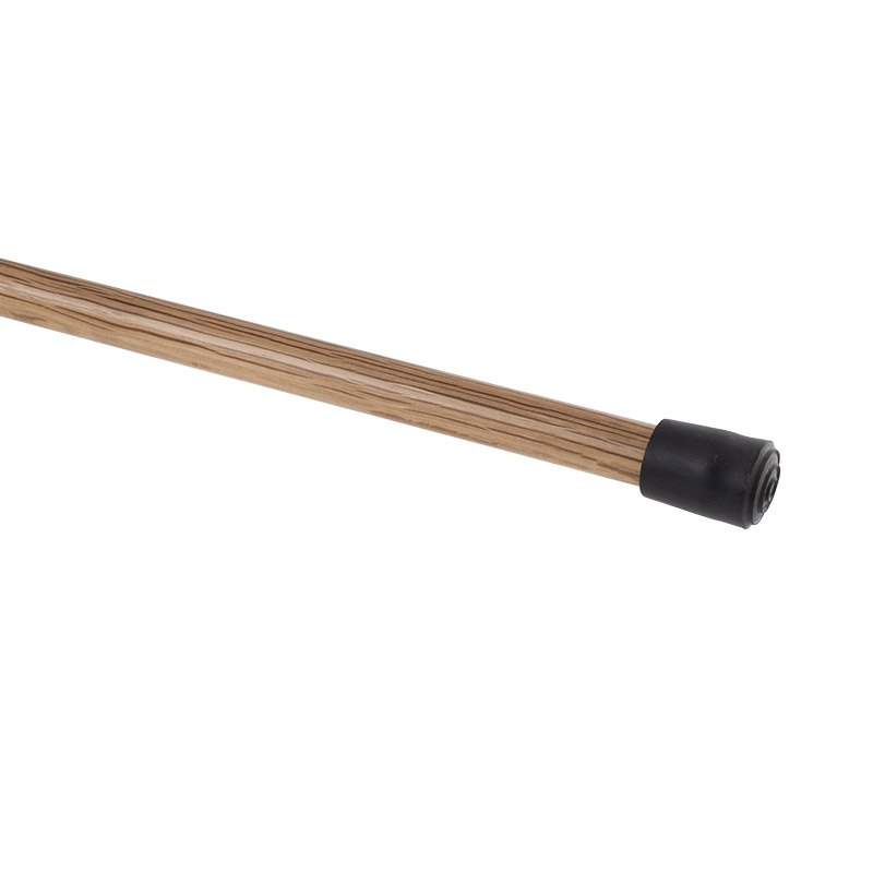 Holm Oak Wood Derby Walking Cane with Brass Collar