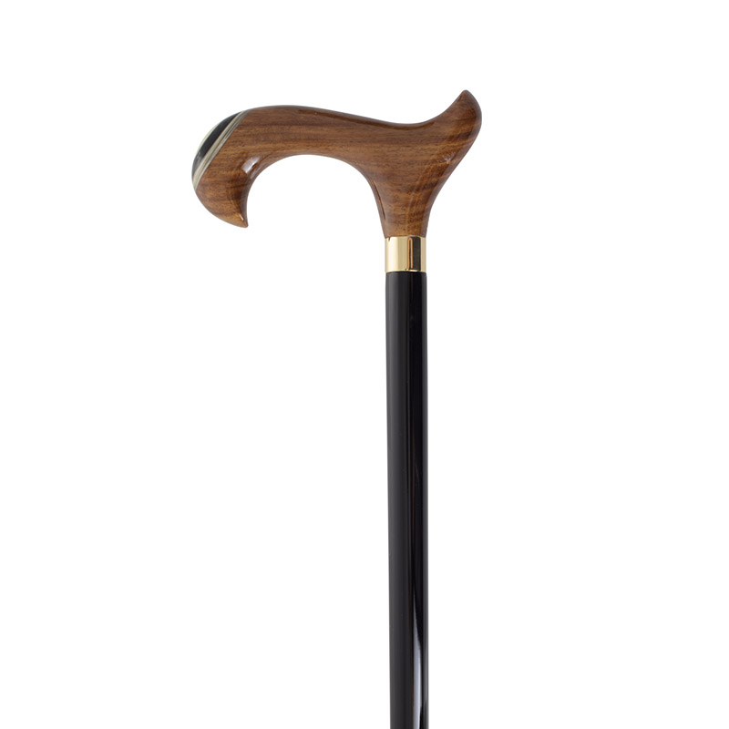 Horn Derby Handle Beech Wood Walking Stick