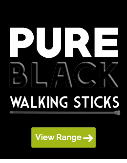 Walking Sticks with Pure Black Colouring