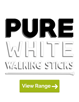 Browse Our Entire Range of Purely White Walking Sticks