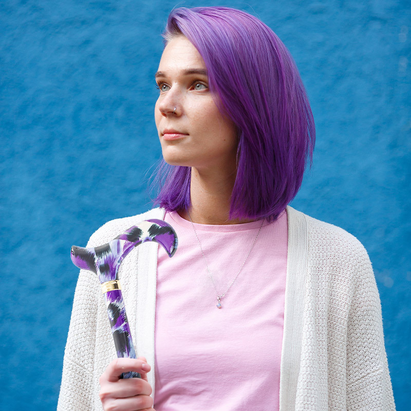 Midnight Blues, Fuschias and Lavender: For Purple Primadonnas