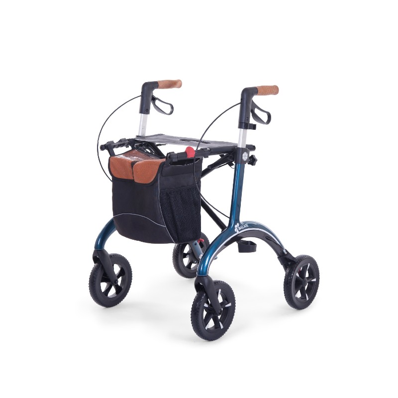 Outdoor Rollator with Seat