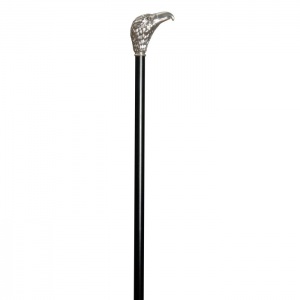 Silver-Plated Eagle Cane